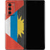 Antigua and Barbuda Flag Distressed Galaxy Z Fold2 5G Skin